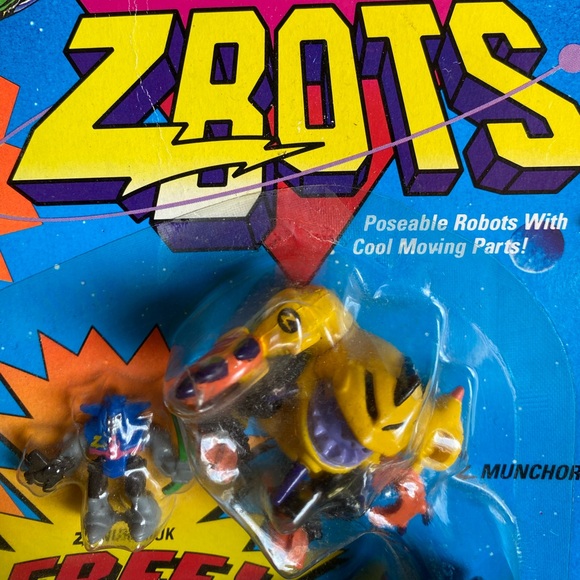 1994 Micro Machines Zbots new in package figures poseable robots - Picture 5 of 8